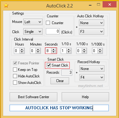 Phần mềm autoclick